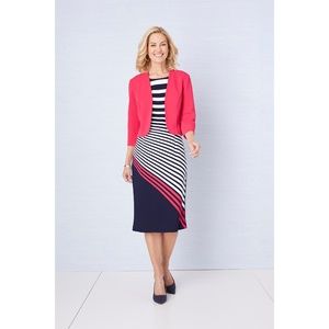 maya brooks jacket dresses